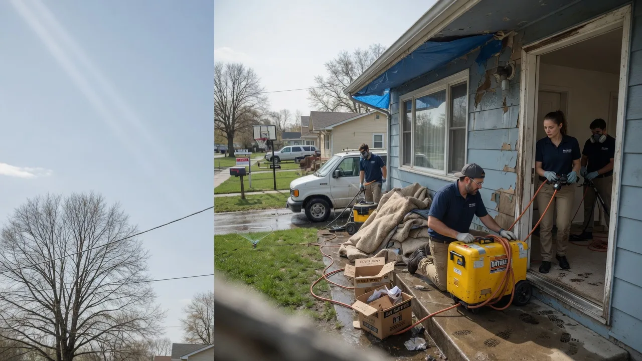Basement Flood Cleanup in Clay Center, KS near me
